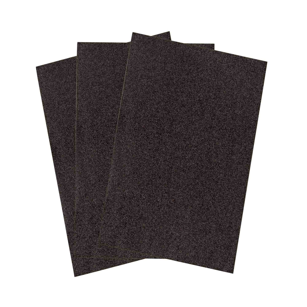 Large Glitter Foam Sheets - Black