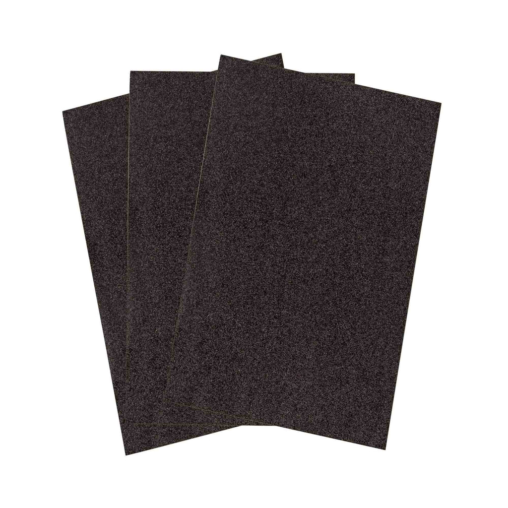 Large Glitter Adhesive Foam Sheets -Black