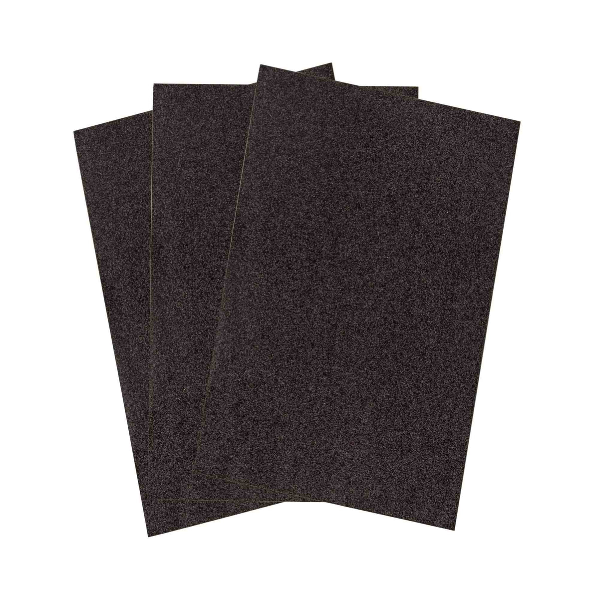 Large Glitter Adhesive Foam Sheets -Black