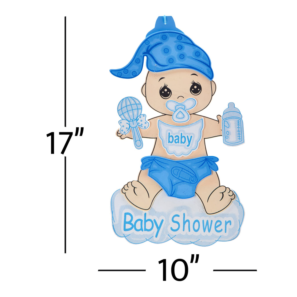 EVA Foam Baby Shower Sign 10pc – Pre-Cut, Glitter Accented & Ready to Hang