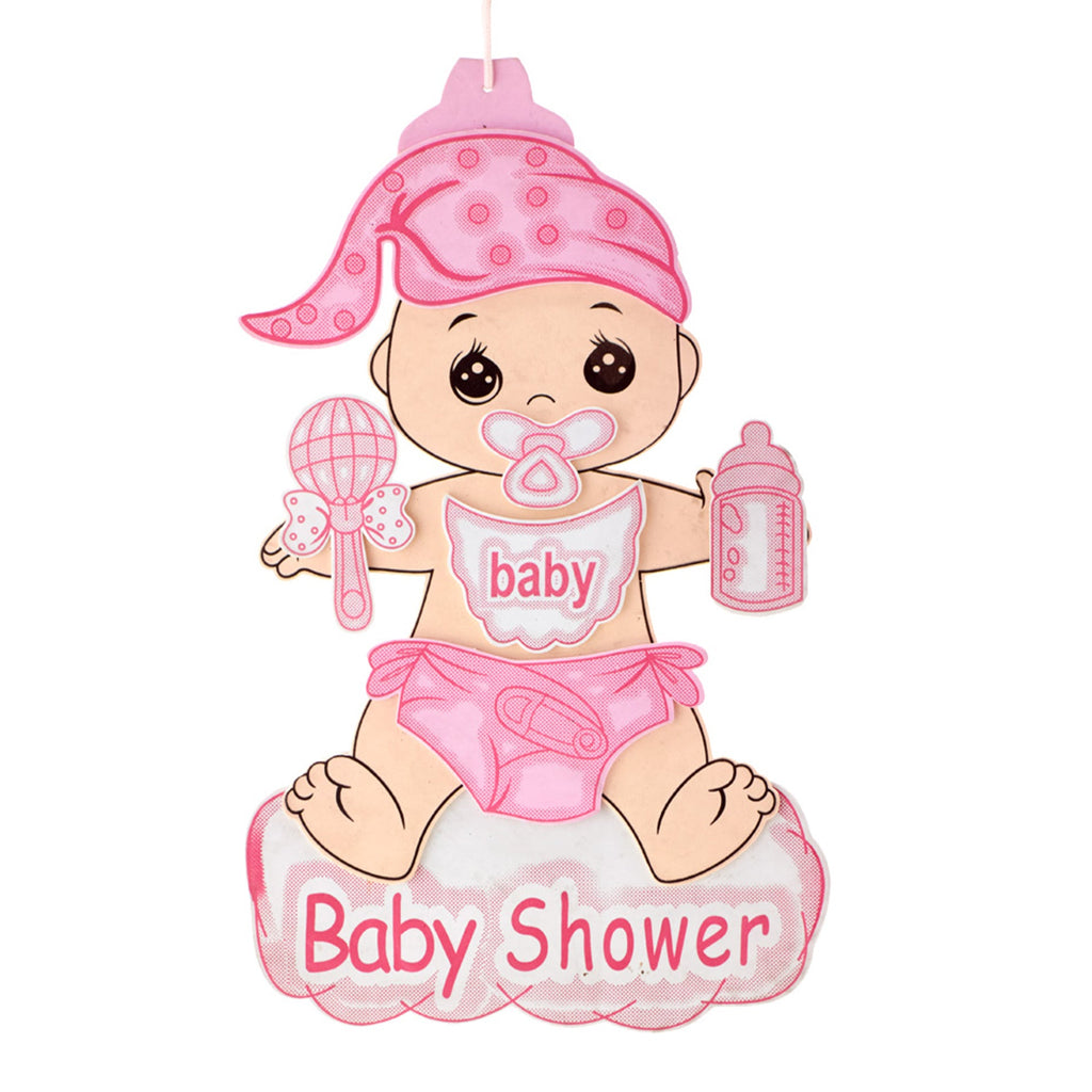 EVA Foam Baby Shower Sign 10pc – Pre-Cut, Glitter Accented & Ready to Hang