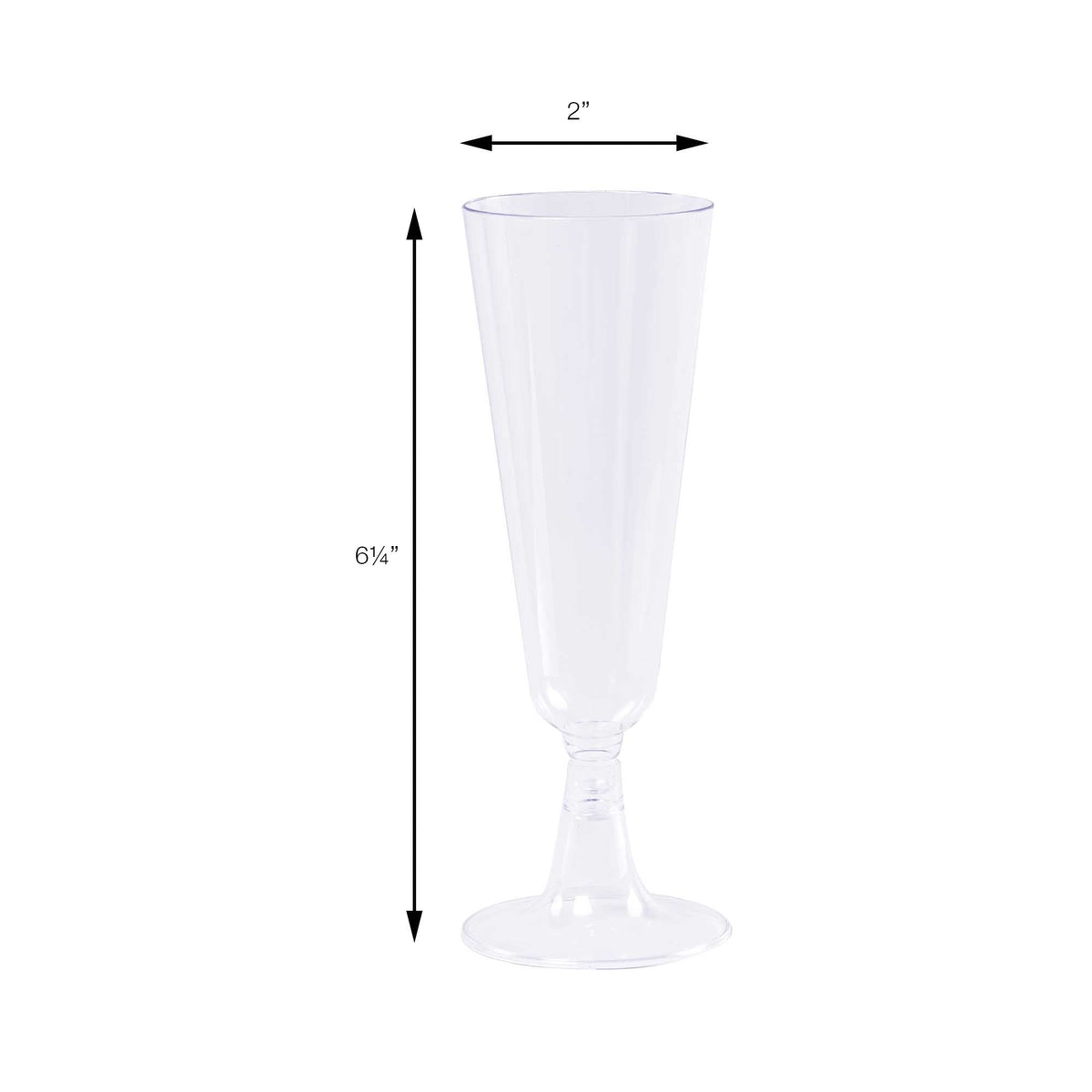 Plastic Champagne Flute