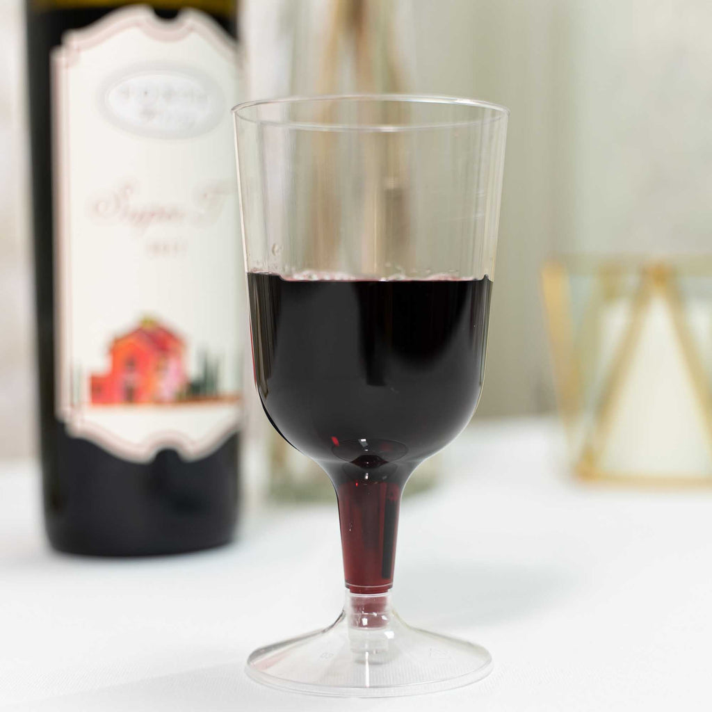 Plastic Wine Glass - Pack of 12