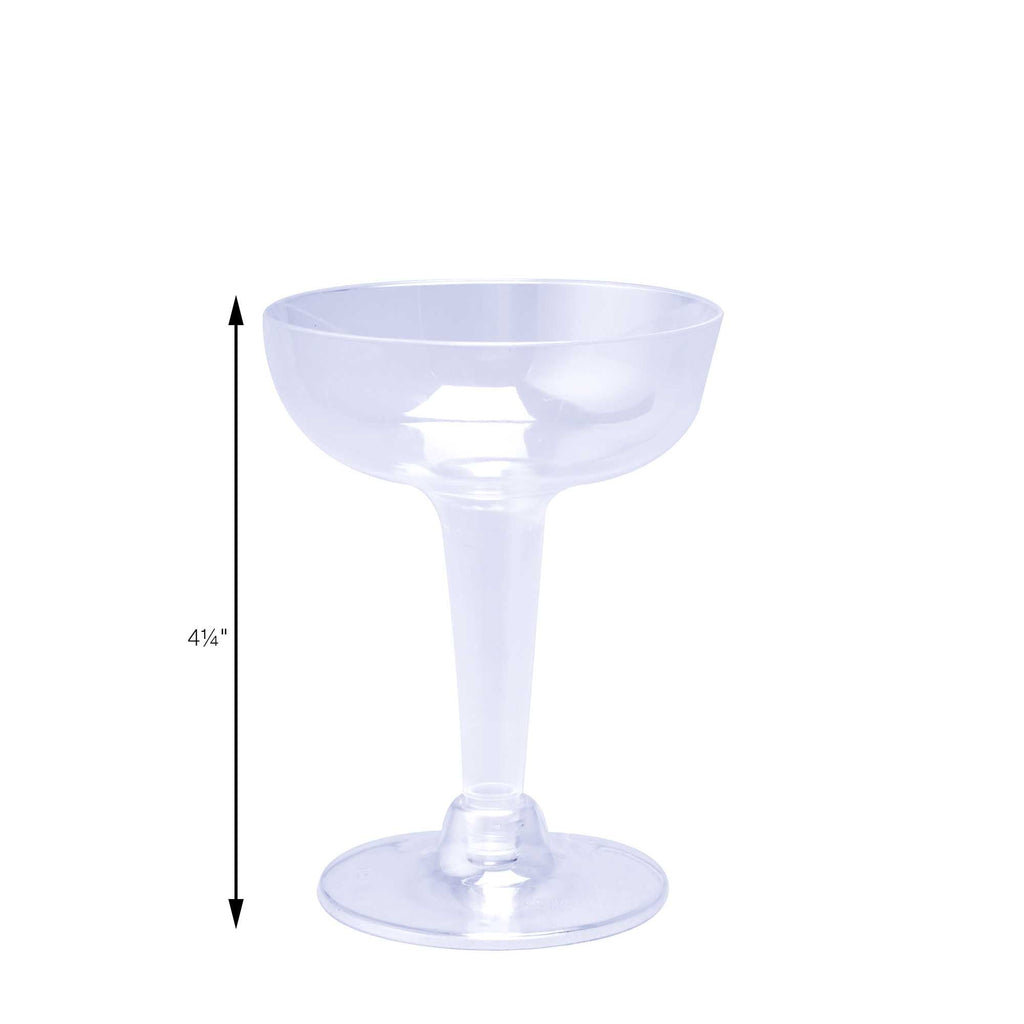 Plastic Margarita Glass - Pack of 12