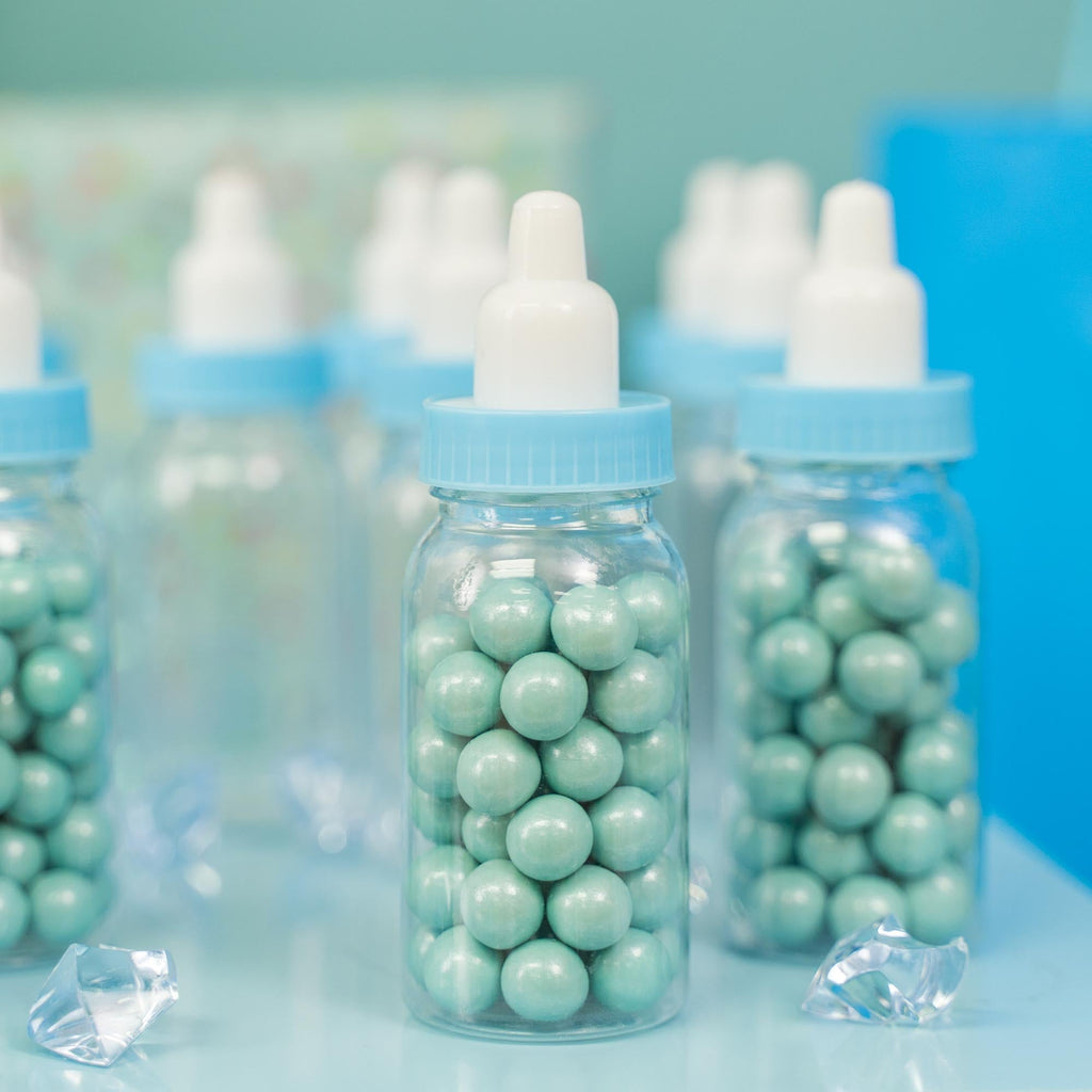 Small Baby Bottle Favor - Blue