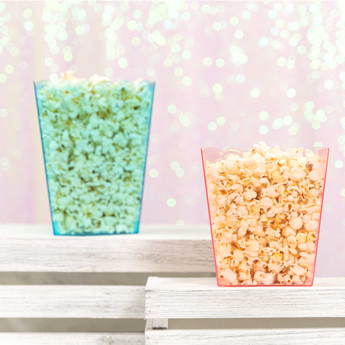 Scalloped Favor Box - Clear
