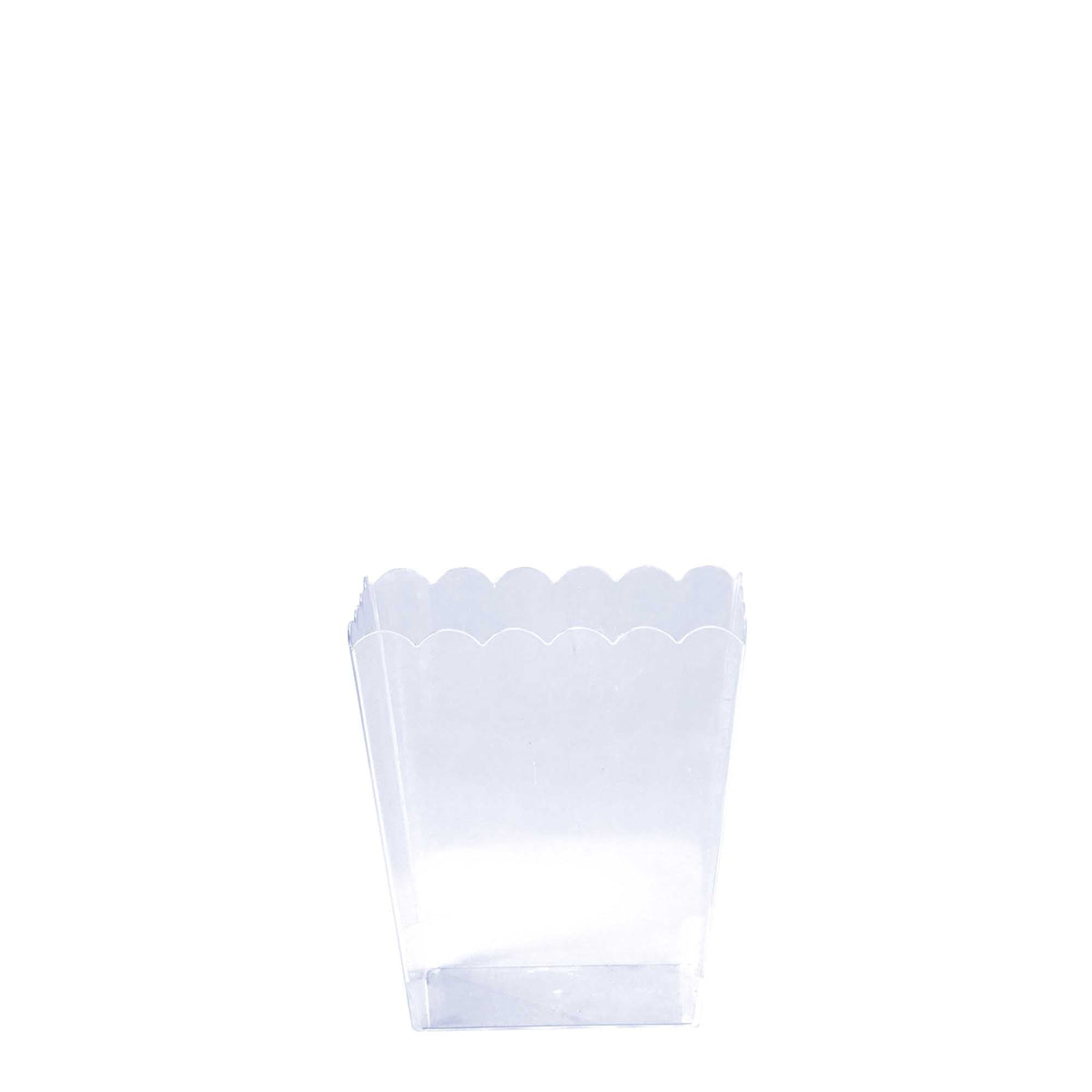 Scalloped Favor Box - Clear