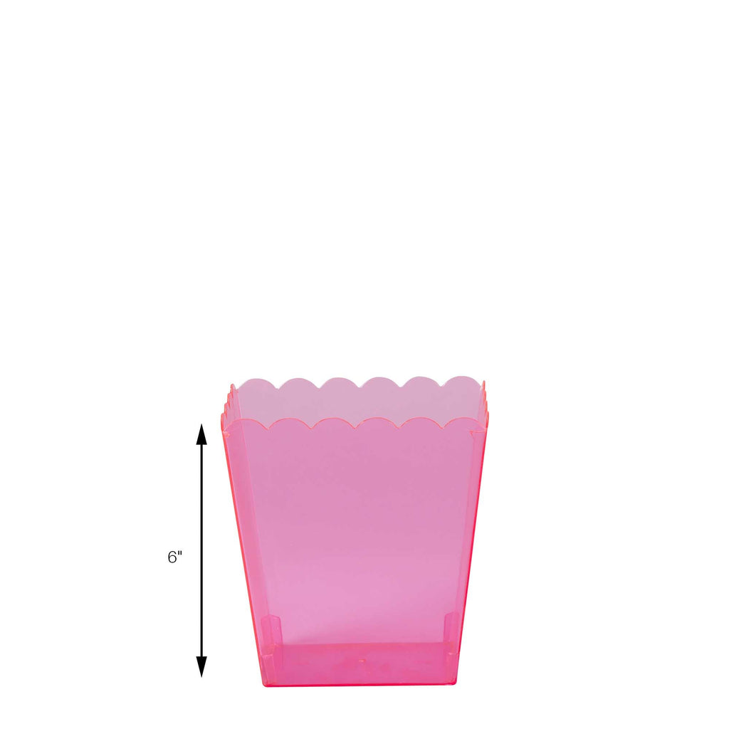 Scalloped Favor Box - Pink