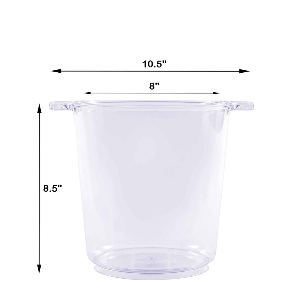 Modern Plastic Ice Bucket