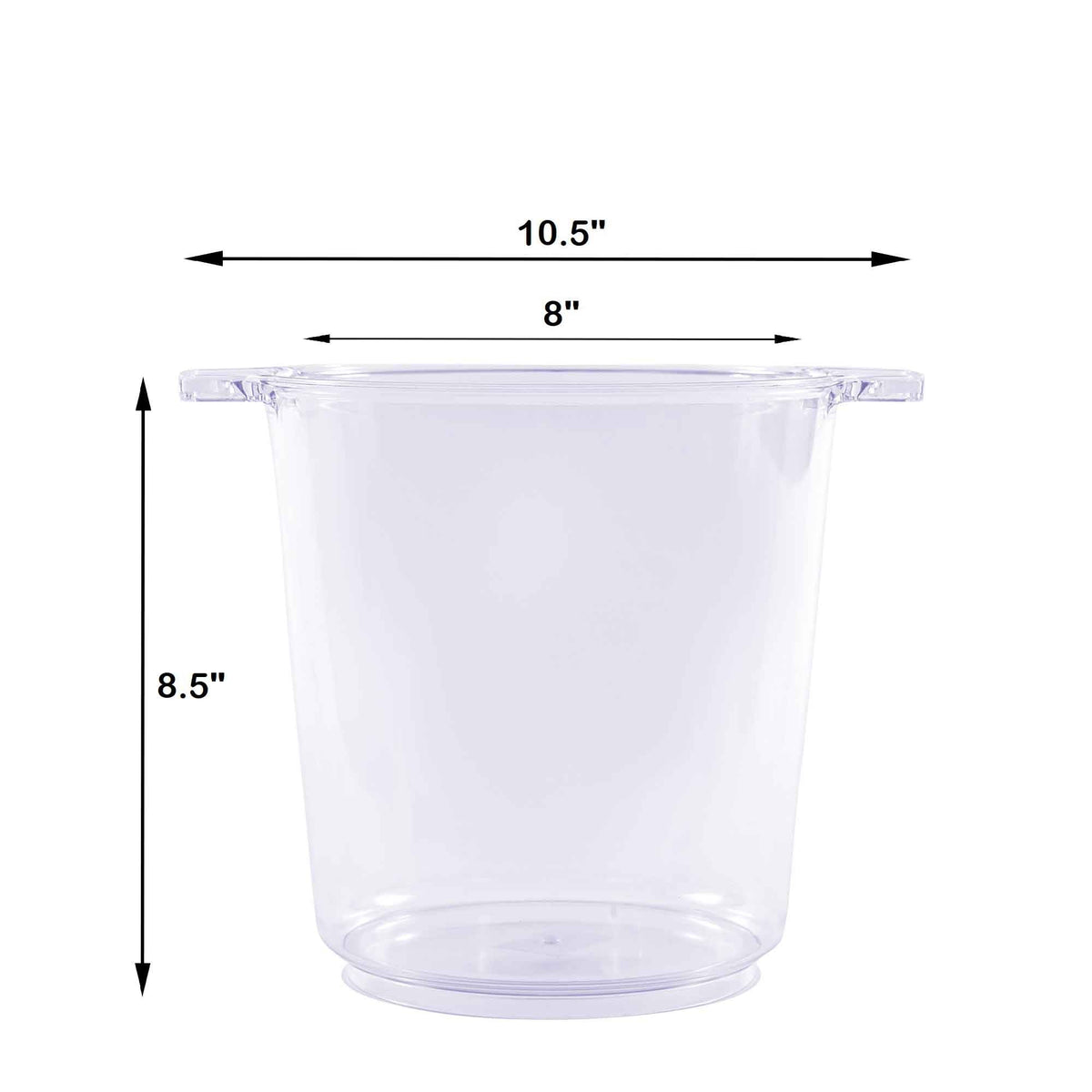 Modern Plastic Ice Bucket