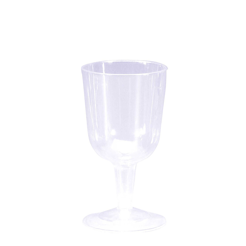 Plastic Wine Glasses 5.5oz - Pack of 40