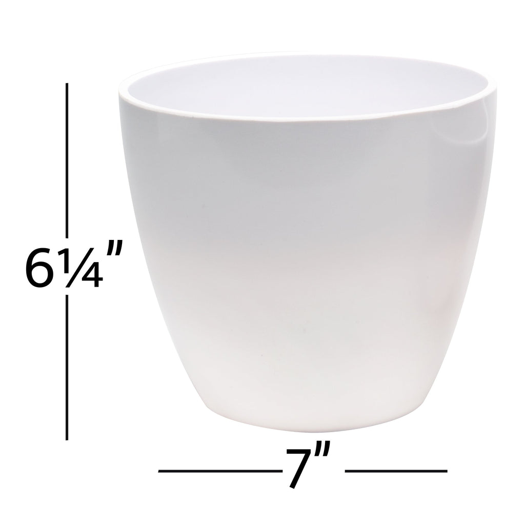 Round Plastic Floral Container