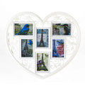 Heart Shaped Collage Picture Frame