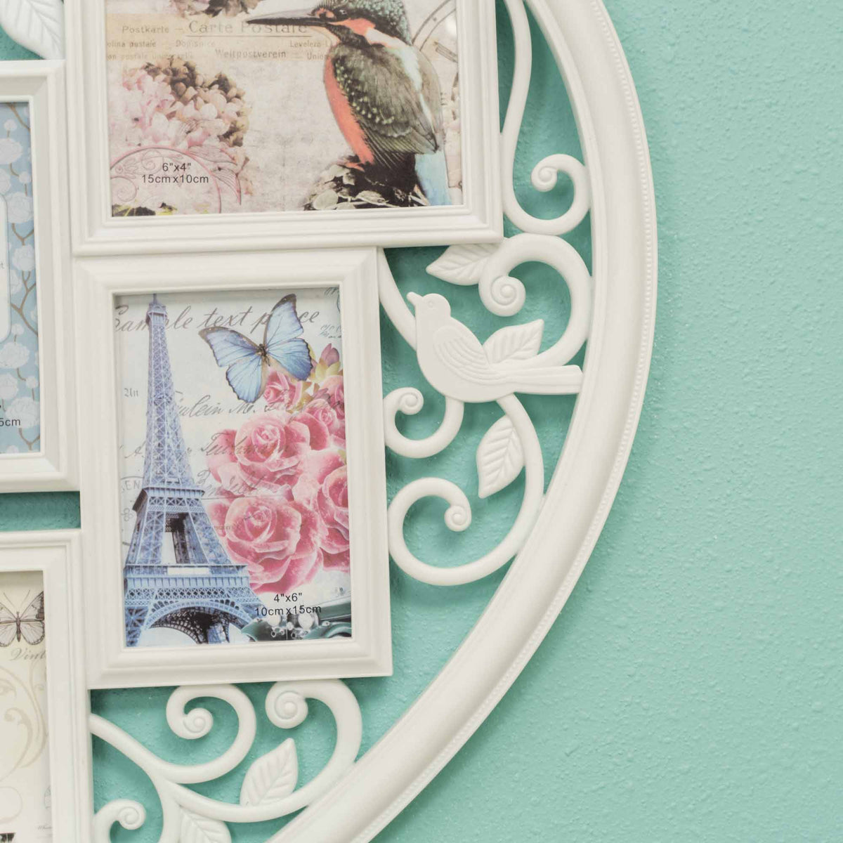 Heart Shaped Collage Picture Frame