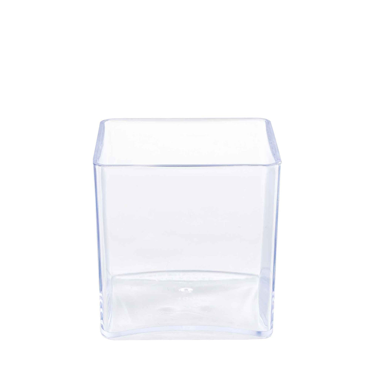 4 Inch Plastic Floral Cube