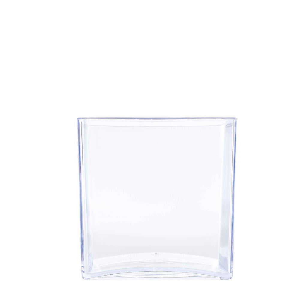 5 Inch Plastic Floral Cube
