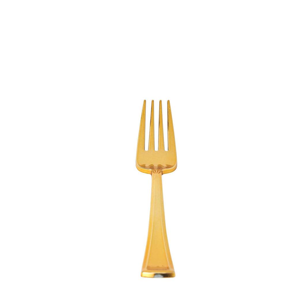 Plastic Forks 12pc/bag - Gold