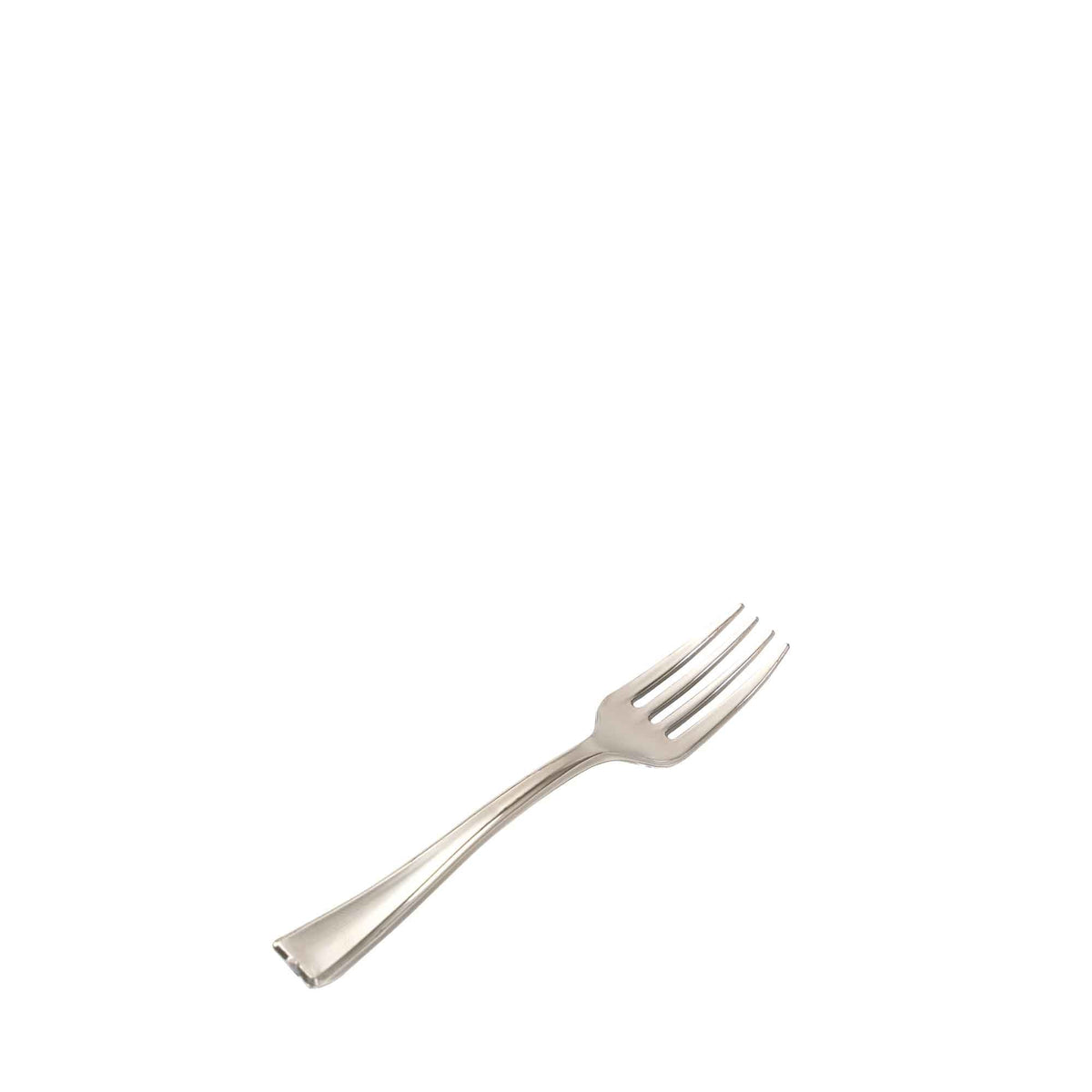 Plastic Mini Forks 24pc/bag - Silver