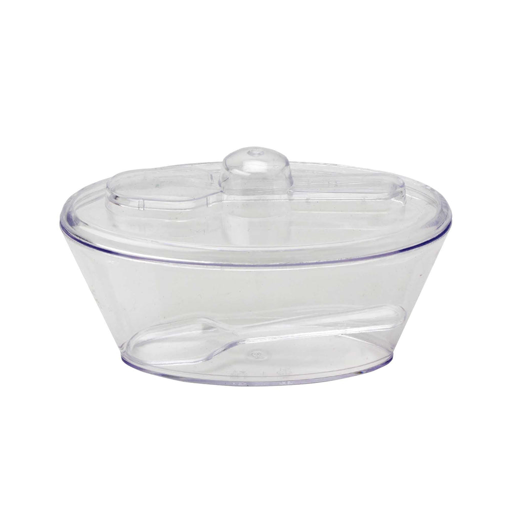 Dessert Cup with Lid and Spoon
