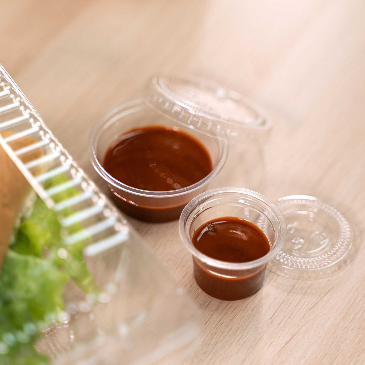 Plastic Sauce Cup 2 oz - Pack of 100