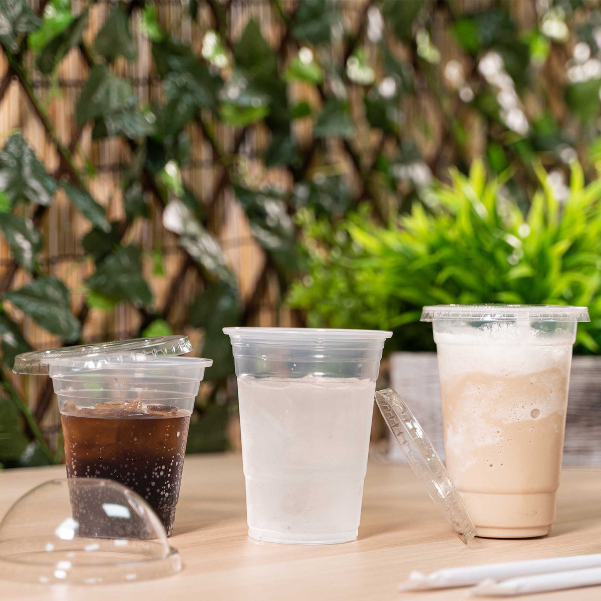 Disposable Clear Cold Cup - 14 oz.