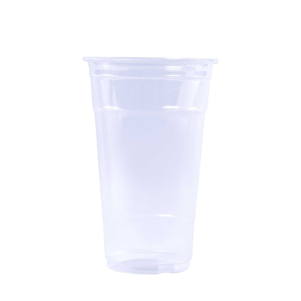Disposable Clear Cold Cup - 20 oz. - 50 Pack