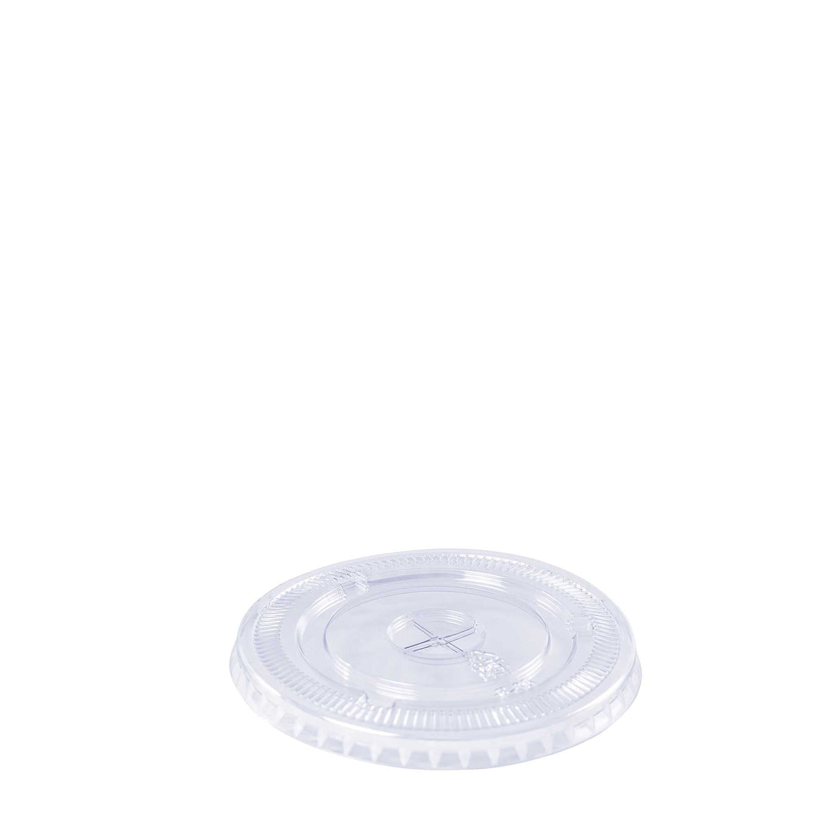 Clear Cup Flat Lid for 14oz, 16oz, 20oz, & 24oz Cups - 100 Pack