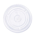 Clear Cup Flat Lid for 14oz, 16oz, 20oz, & 24oz Cups - 100 Pack