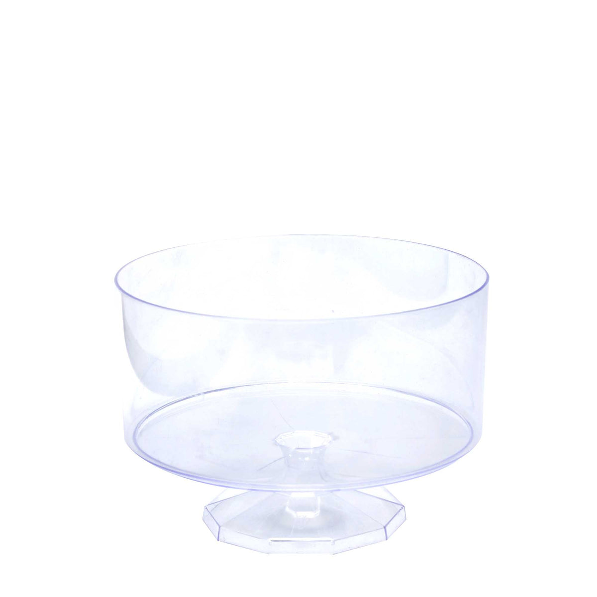 Plastic Trifle Pedestal Container