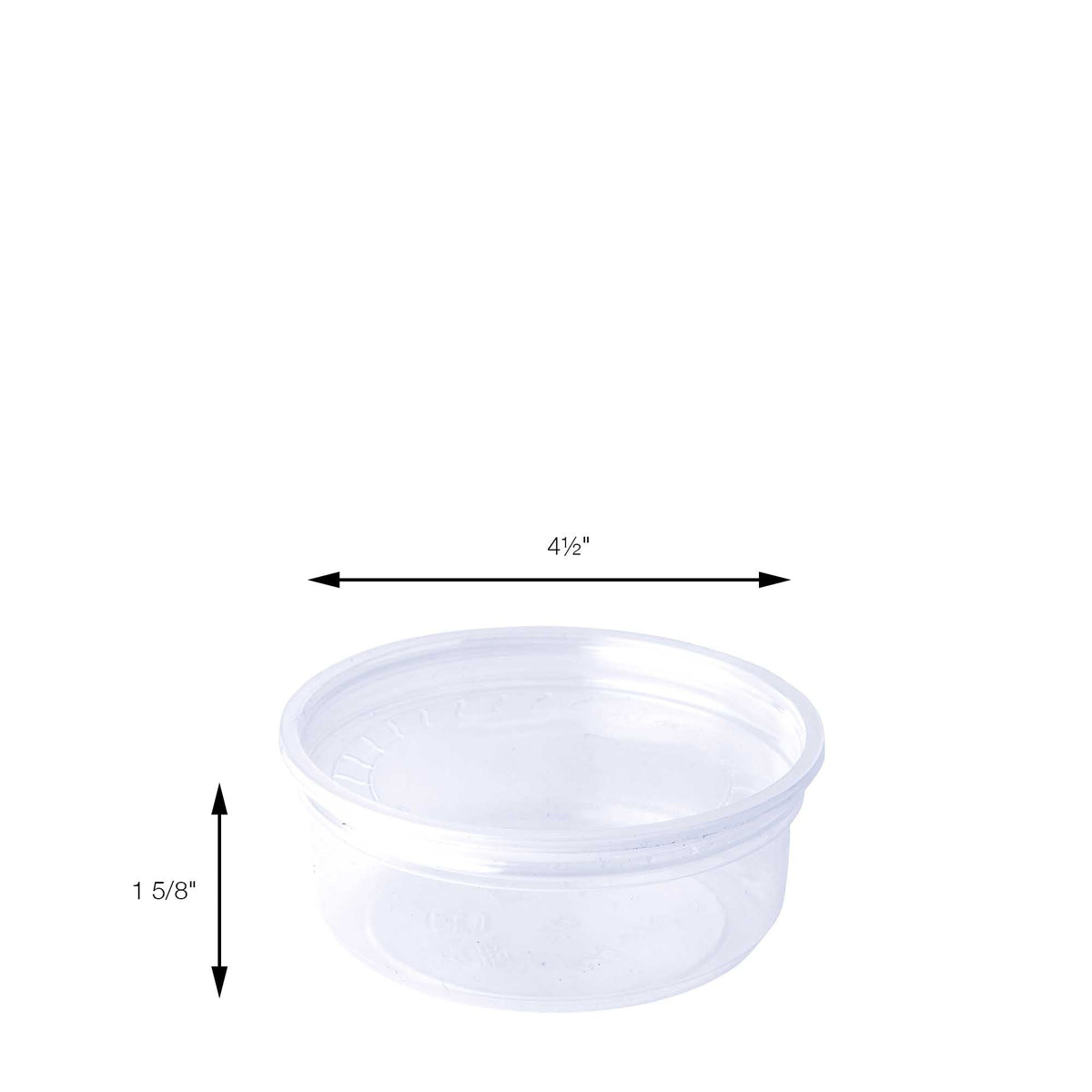 Economy Disposable Deli Cups - 8 oz.