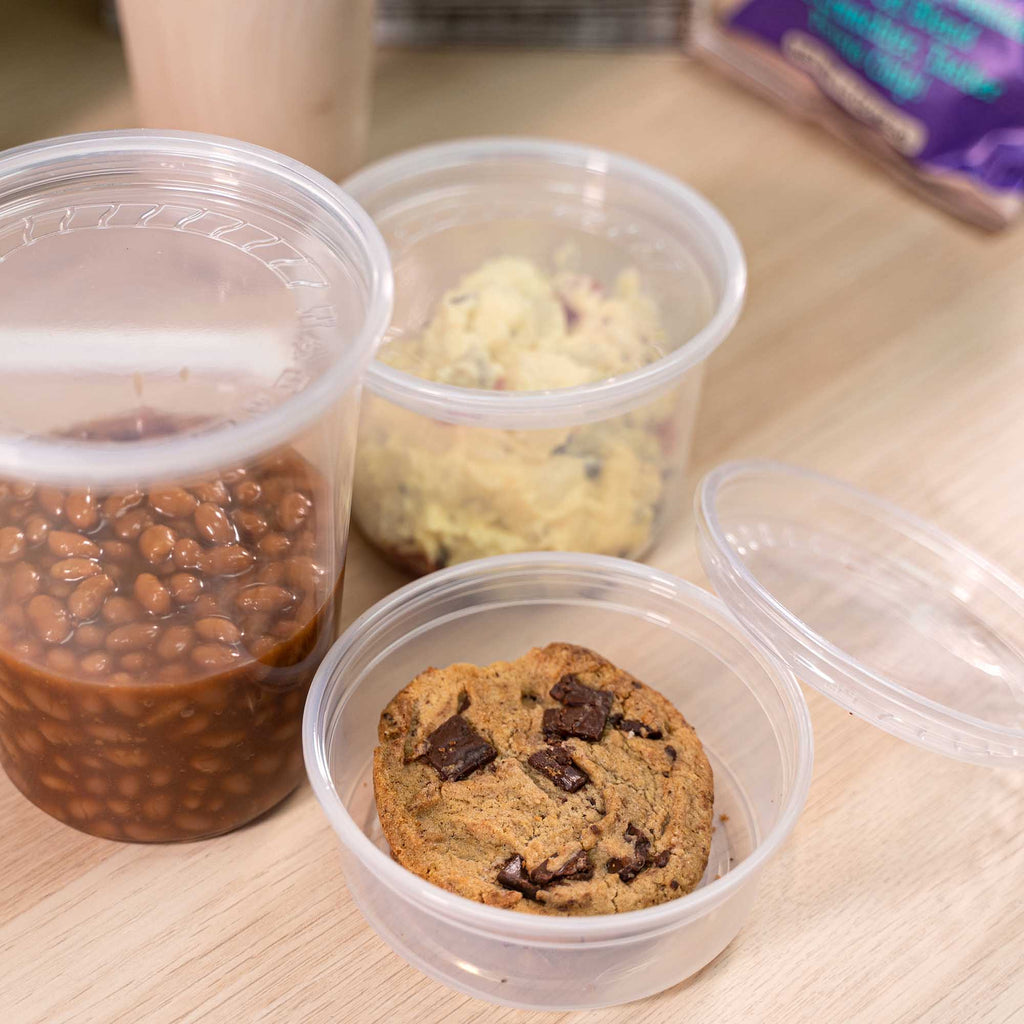 Economy Disposable Deli Cups - 8 oz.