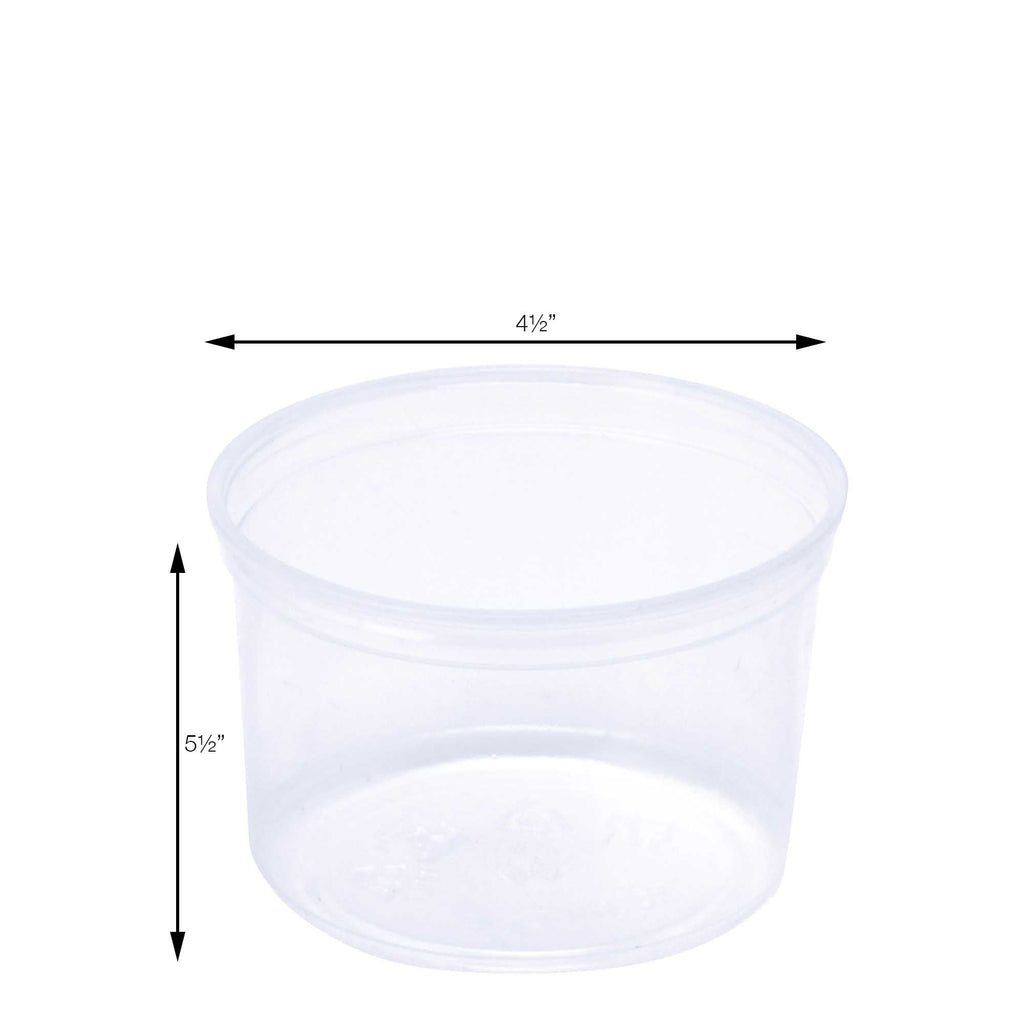 Economy Disposable Deli Cups - 32 oz.
