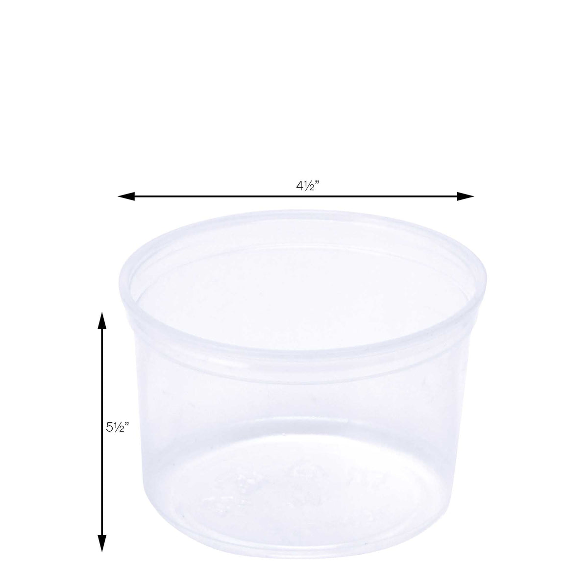 Economy Disposable Deli Cups - 32 oz.