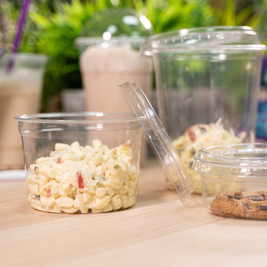 Economy Disposable Deli Cup Lids