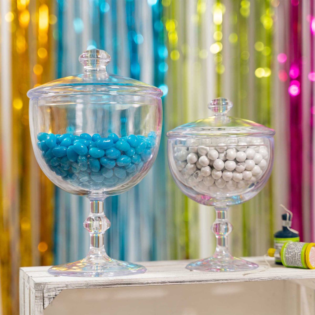 Plastic Candy Jar - Apothecary 9"