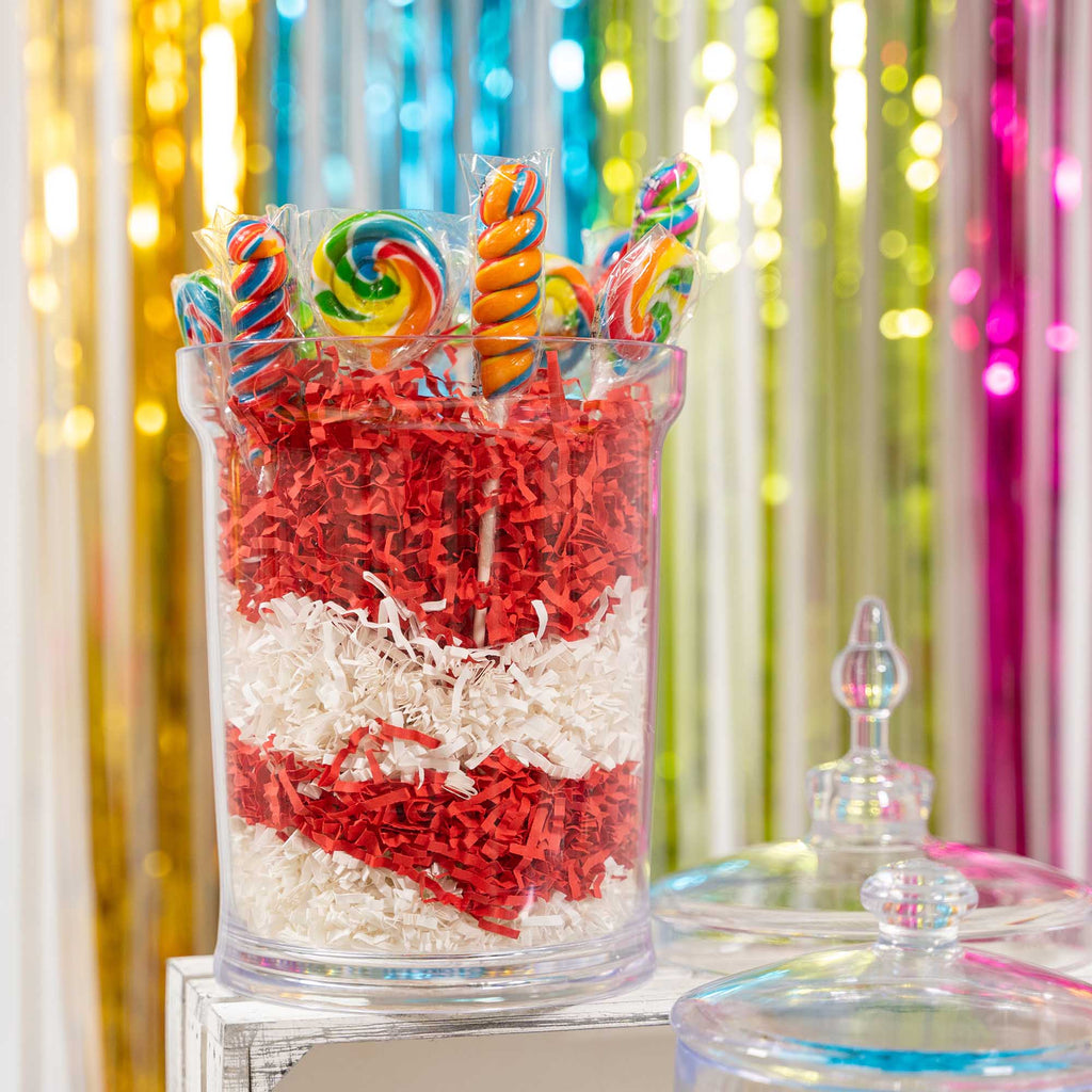 Plastic Candy Jar - Apothecary 13"
