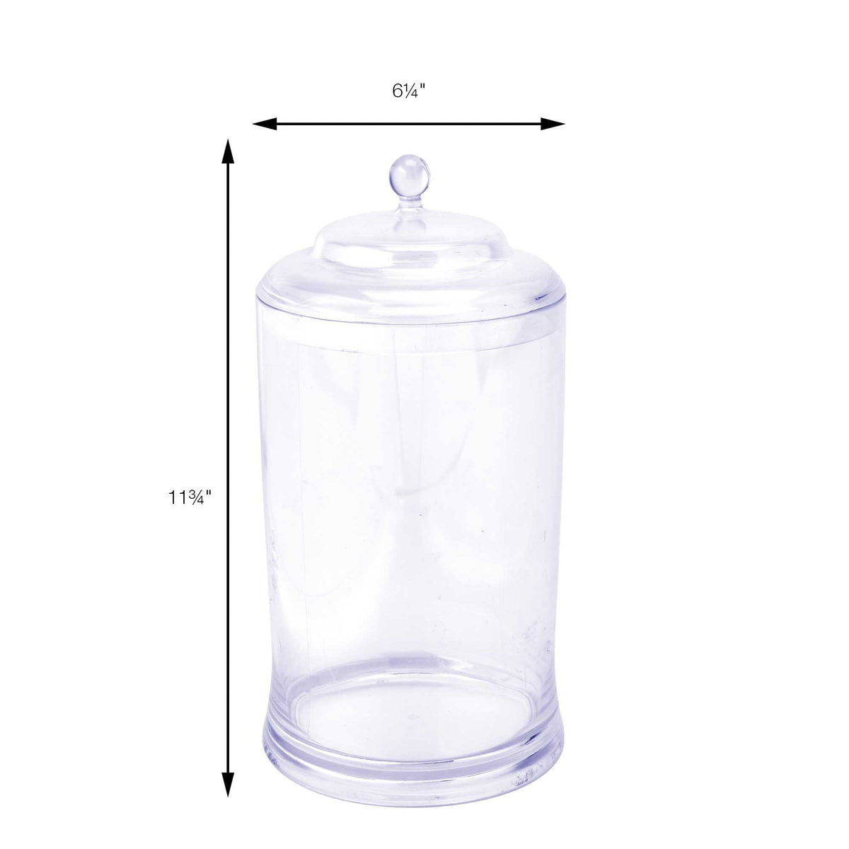 Plastic Candy Jar - Apothecary 11.75"