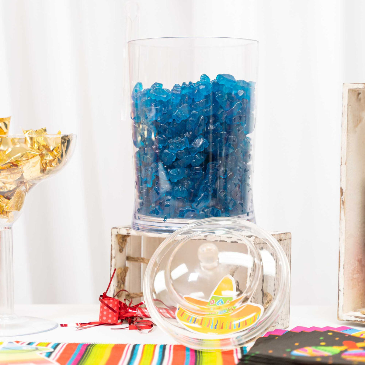 Plastic Candy Jar - Apothecary 11.75"