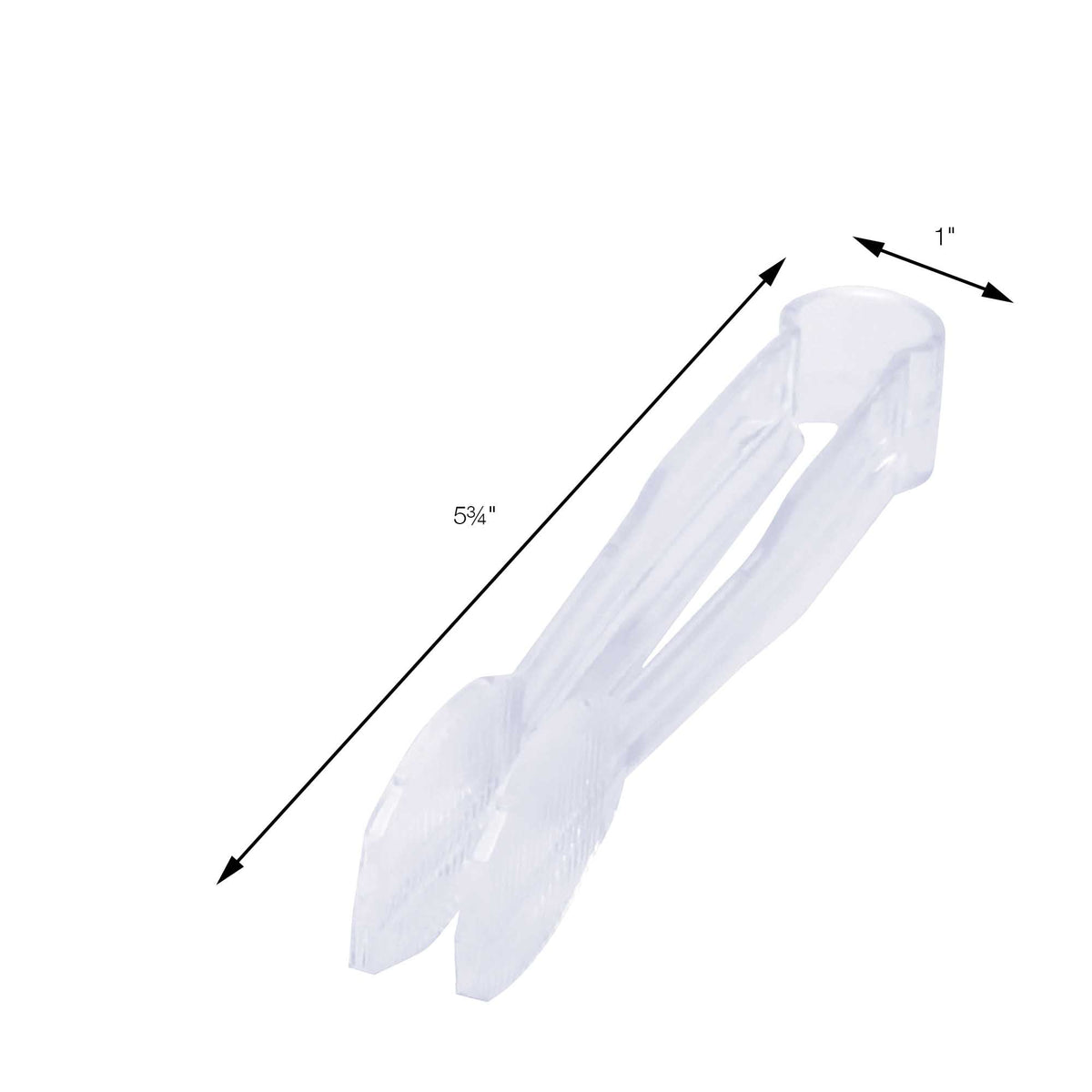 Plastic Tongs - Pack of 12