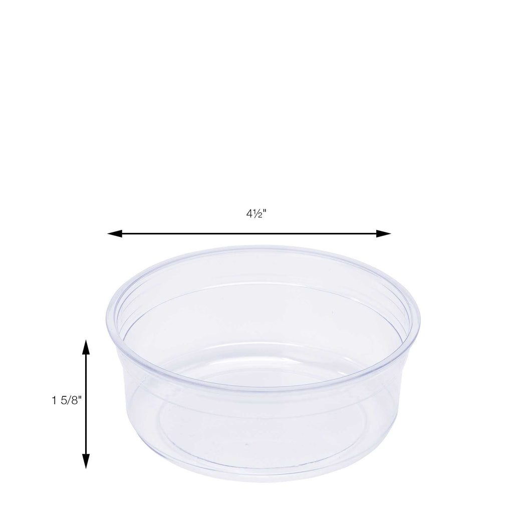 Premium Disposable Deli Cups 8 oz - Pack of 50