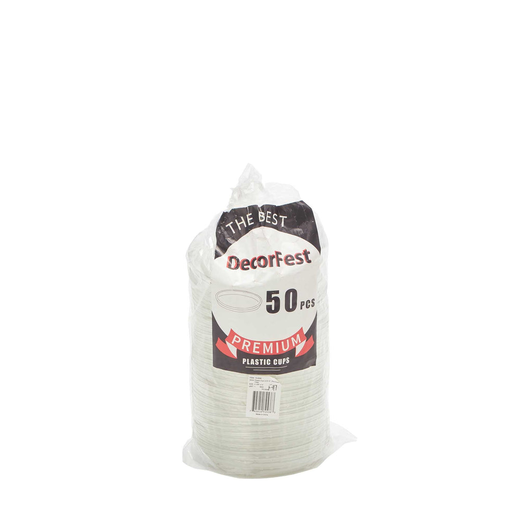 Premium Disposable Deli Cup Lids - Pack of 50
