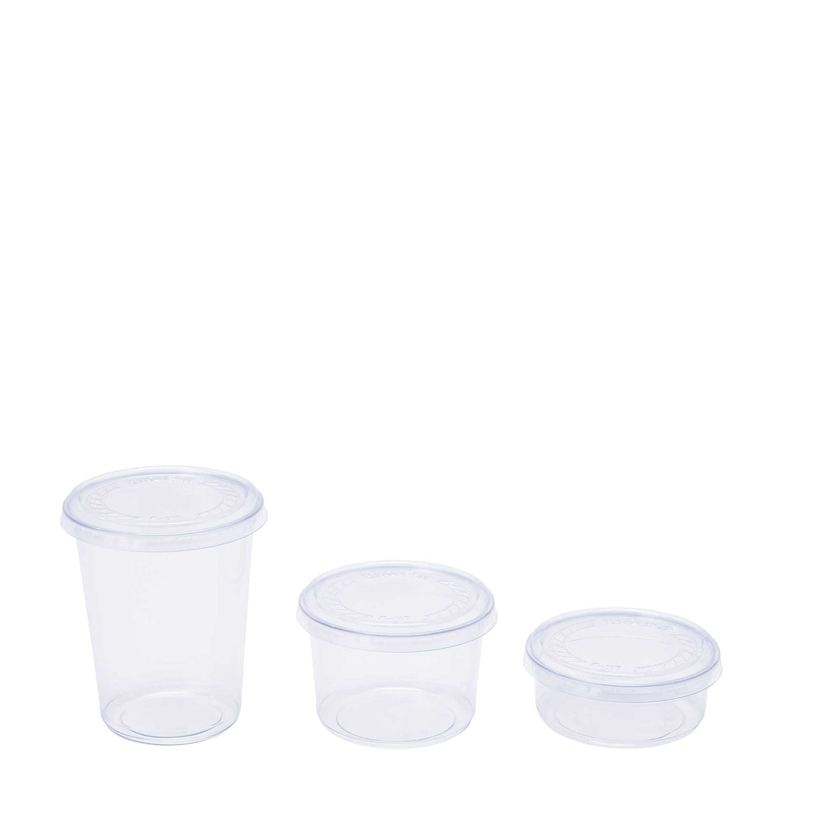 Premium Disposable Deli Cup Lids - Pack of 50