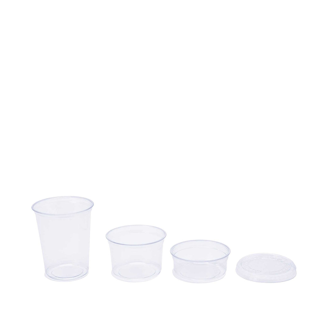 Premium Disposable Deli Cup Lids - Pack of 50