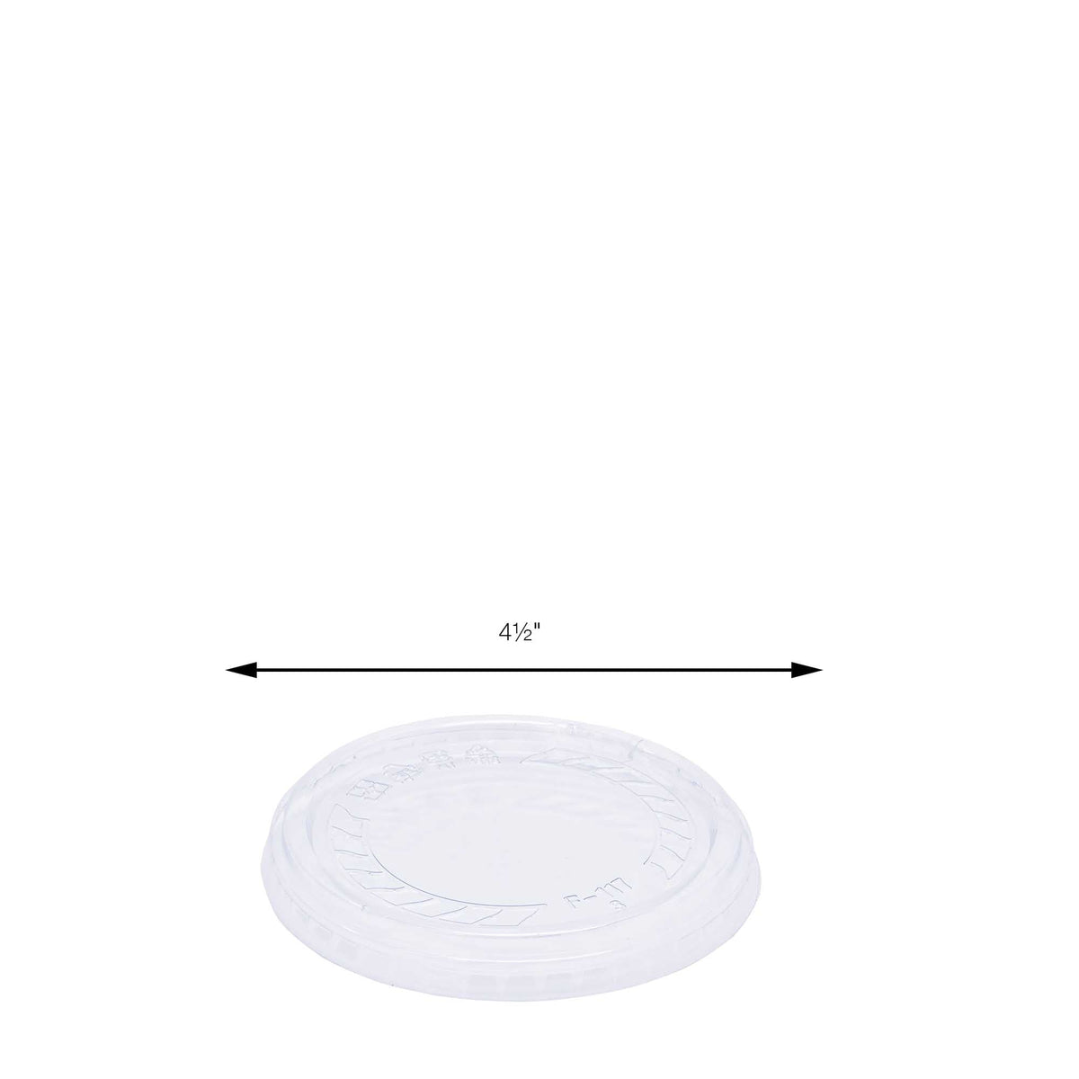 Premium Disposable Deli Cup Lids - Pack of 50