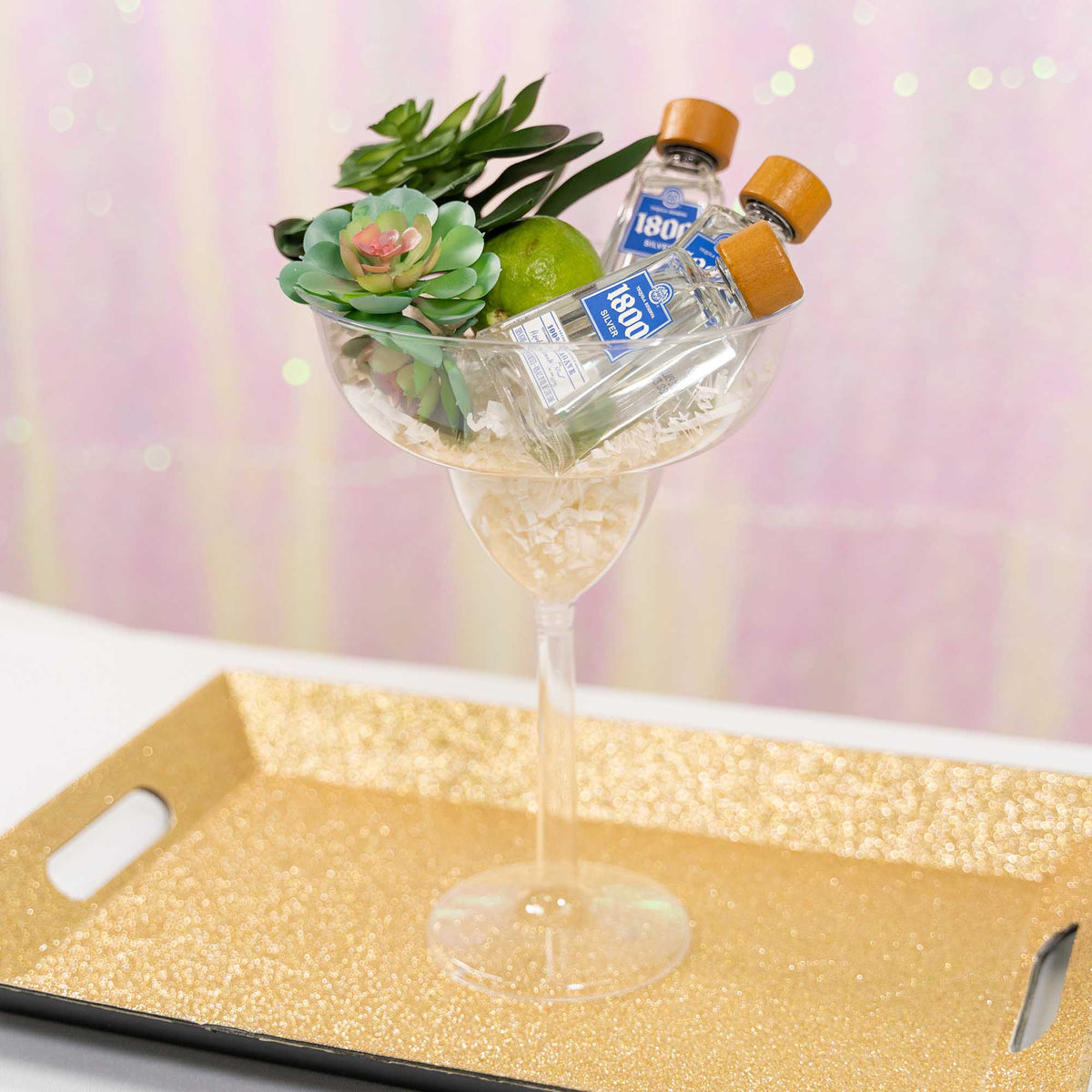 Jumbo Plastic Margarita Glass 9.5"