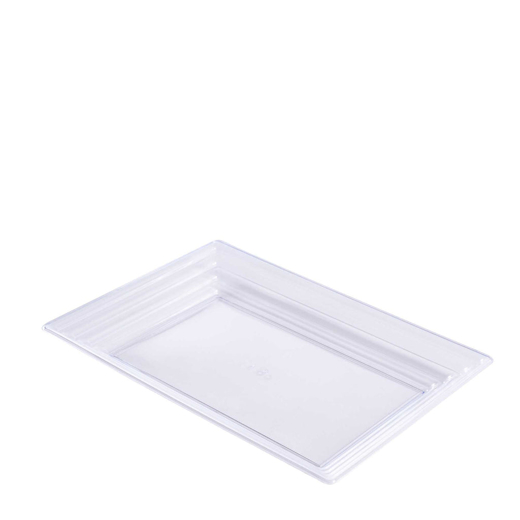 Rectangular Plastic Tray 16" x 11"