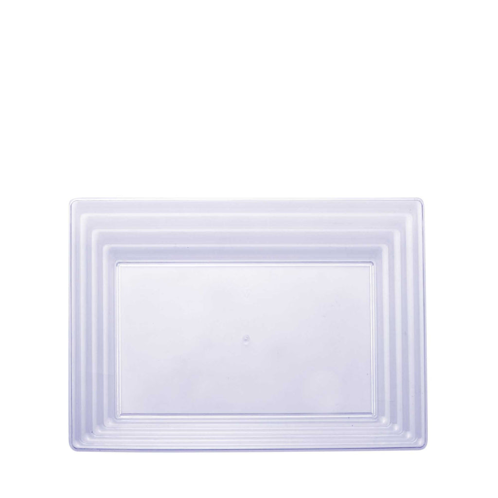 Rectangular Plastic Tray 16" x 11"