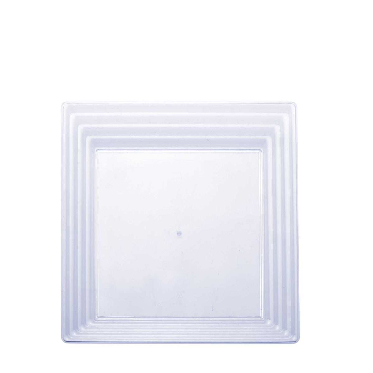 Square Plastic Tray - Clear 16" x 16"