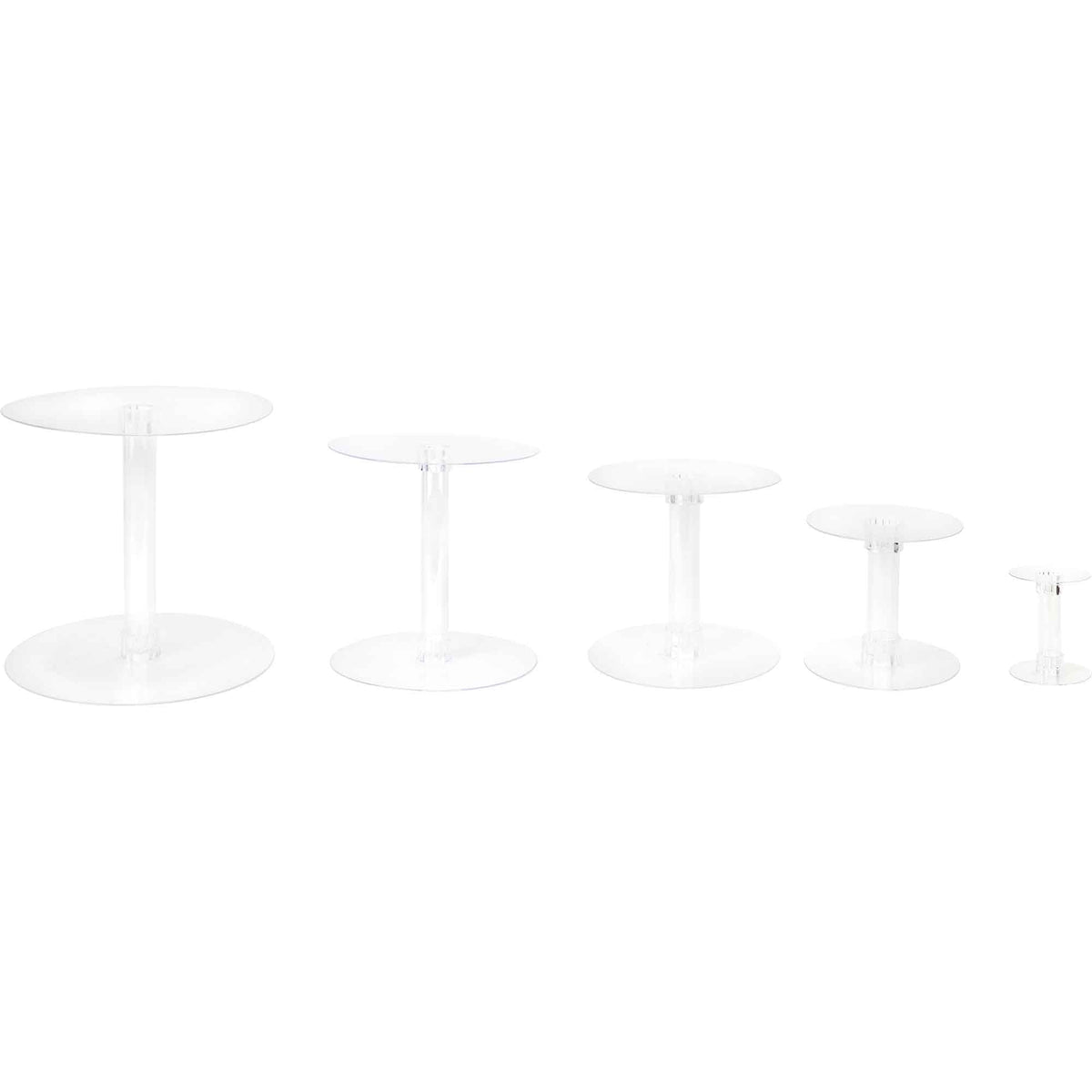 5 Piece Cake Stand Set