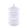 Plastic 3 Tier Candy Jar with Lid